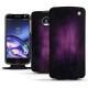 Funda de piel Lenovo Moto Z - Violet Patine