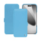Custodia in pelle Apple iPhone 17 Pro - Bleu ciel ( Nappa - Pantone #abcae9 ) 