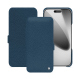 Funda de piel Apple iPhone 17 Pro - Indigo ( Pantone #1f4565 ) 