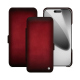 Apple iPhone 17 Pro leather case - Rouge Patine