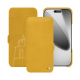 Funda de piel Apple iPhone 17 Pro - Jaune soulèu ( Pantone #F3B934 )