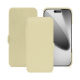 Apple iPhone 17 Pro leather case - Beige PU ( Pantone #ceb888 ) 