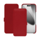 Housse cuir Apple iPhone 17 Pro - Rouge PU ( Pantone #d50032 )