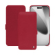 Apple iPhone 17 Pro leather case - Rouge passion ( Pantone #a6192e ) 