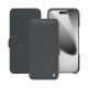 Apple iPhone 17 Pro leather case - Gris Veggie ( Pantone #5e514d ) 
