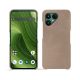 Capa em pele Fairphone 6 - Taupe vintage ( Pantone #bda790 ) 