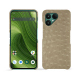 Coque cuir Fairphone 6 - Autruche desert ( Pantone #A39382 ) 