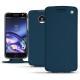 Capa em pele Lenovo Moto Z - Blu mediterran
