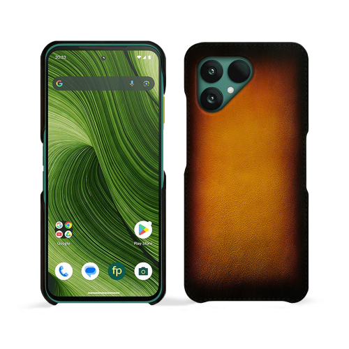 Coque Fairphone 6 premium – Coque cuir luxe sur-mesure | NoreveFauve Patine