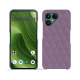 硬质真皮保护套 Fairphone 6 - Lilas - Couture ( Nappa - Pantone #b9a3e3 ) 