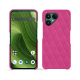 Lederschutzhülle Fairphone 6 - Rose BB - Couture ( Pantone #DB599F )