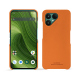 Lederschutzhülle Fairphone 6 - Orange PU ( Pantone #ff9351 )