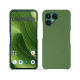 硬质真皮保护套 Fairphone 6 - Vert Veggie ( Pantone #68724d ) 