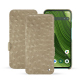 硬质真皮保护套 Fairphone 6 - Autruche desert ( Pantone #A39382 ) 