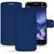 Custodia in pelle Lenovo Moto Z - Bleu Océan PU