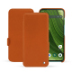 Fairphone 6 leather case - Orange vibrant ( Pantone #e36b39 ) 