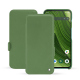 Capa em pele Fairphone 6 - Vert Veggie ( Pantone #68724d ) 