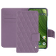 Funda de piel para cartera Fairphone 6 - Lilas - Couture ( Nappa - Pantone #b9a3e3 ) 