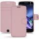 Funda de piel Lenovo Moto Z - Rose PU