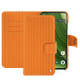 Custodia in pelle Fairphone 6 - Abaca arancio ( Pantone #d77540 )