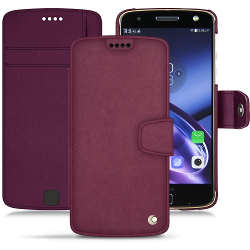 硬质真皮保护套 Lenovo Moto ZPrune vintage ( Pantone #612434 ) 