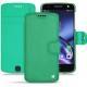 Custodia in pelle Lenovo Moto Z - Menthe vintage ( Pantone 562C ) 