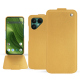 Fairphone 6 leather case - Or Maïa ( Pantone 871C ) 