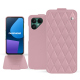 Fairphone 6 leather case - Rose - Couture ( Nappa - Pantone #efbae1 ) 