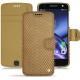 Capa em pele Lenovo Moto Z - Serpent sabbia