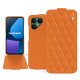 硬质真皮保护套 Fairphone 6 - Orange - Couture ( Nappa - Pantone #ff9351 ) 