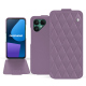 Lederschutzhülle Fairphone 6 - Lilas - Couture ( Nappa - Pantone #b9a3e3 ) 