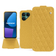 Funda de piel Fairphone 6 - Mimosa - Couture ( Pantone #b39437 ) 