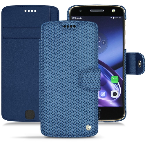 Lenovo Moto Z leather caseAbaca ishia ( Pantone #395775 ) 