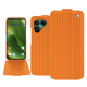 Housse cuir Fairphone 6 - Abaca arancio ( Pantone #d77540 )