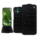 Funda de piel Fairphone 6 - Crocodile nero ( Noir / Black) 