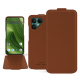 硬质真皮保护套 Fairphone 6 - Marron PU ( Pantone #8B4720 )