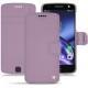 Custodia in pelle Lenovo Moto Z - Lilas ( Nappa - Pantone 2645U ) 