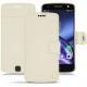 Lederschutzhülle Lenovo Moto Z - Blanc (  Nappa - White ) 
