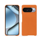 Capa em pele Google Pixel 10 Pro - Orange ( Nappa - Pantone #ff9351 ) 
