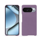 Coque cuir Google Pixel 10 Pro - Lilas ( Nappa - Pantone #b9a3e3 ) 
