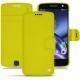 Lederschutzhülle Lenovo Moto Z - Jaune fluo