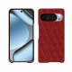 Google Pixel 10 Pro leather cover - Tomate - Couture ( Pantone #a61715 )
