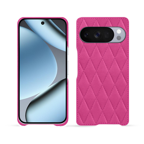 Google Pixel 10 Pro case | Luxury & premium leather by NoreveRose BB - Couture ( Pantone #DB599F )