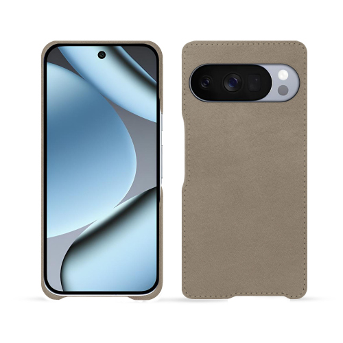 Funda Google Pixel 10 Pro | Lujo y cuero premium NoreveDarboun sabla ( Pantone #BCB1A1 )