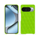 Lederschutzhülle Google Pixel 10 Pro - Vert fluo - Couture ( Pantone #00ab5f ) 