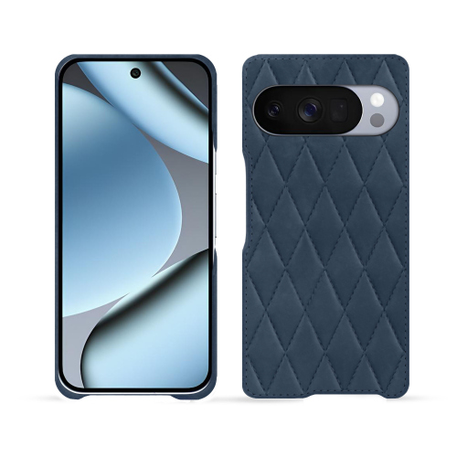 Coque Google Pixel 10 Pro | Luxe & cuir premium NoreveJean vintage - Couture ( Pantone #2f414f  ) 