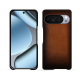 Coque cuir Google Pixel 10 Pro - Marron Patine