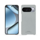Coque cuir Google Pixel 10 Pro - Gris PU ( Pantone #c1c6c8 ) 