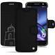 レザーケース Lenovo Moto Z - Negre poudro