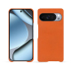 Coque cuir Google Pixel 10 Pro - Orange Veggie ( Pantone #cb6015 ) 